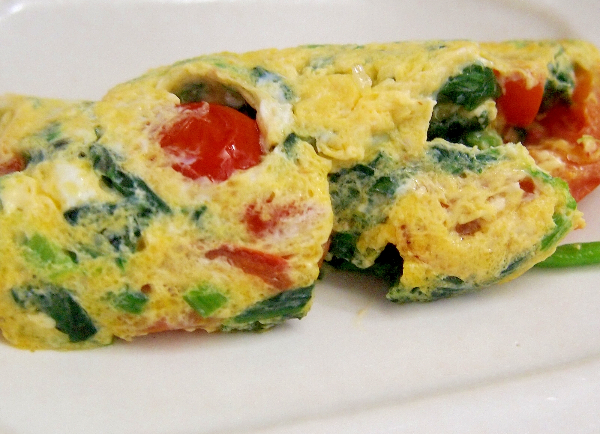 トマト ほうれん草 とろりチーズのオープンオムレツ レシピ 作り方 By F Nyn 楽天レシピ トマト ほうれん草 とろりチーズのオープンオムレツ レシピ 作り方 By F Nyn 楽天レシピ