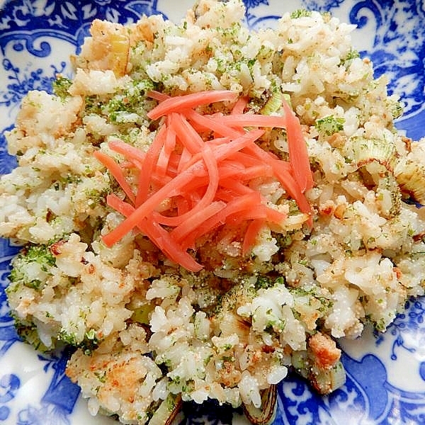 まな板なし5分!?冷やご飯でも❤明太子の和風炒飯♪