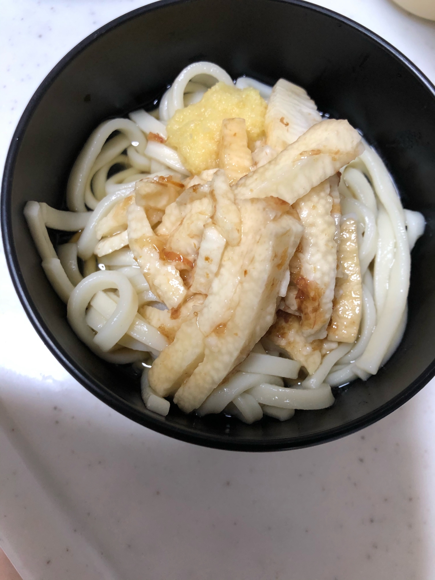 長芋のおかか和えの冷やしうどん(^^)