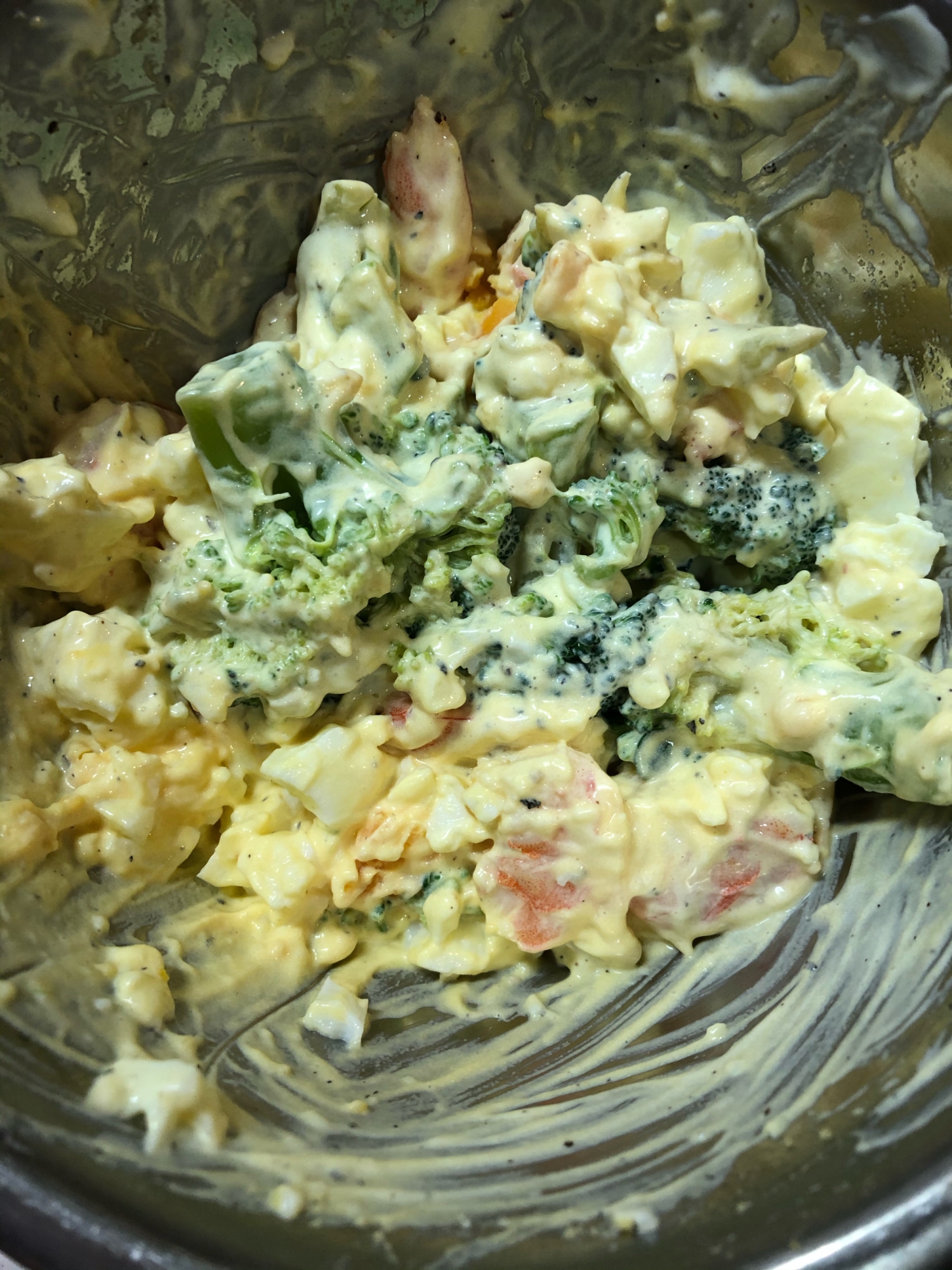 海老とブロッコリーの卵サラダ レシピ 作り方 By うーたま 楽天レシピ