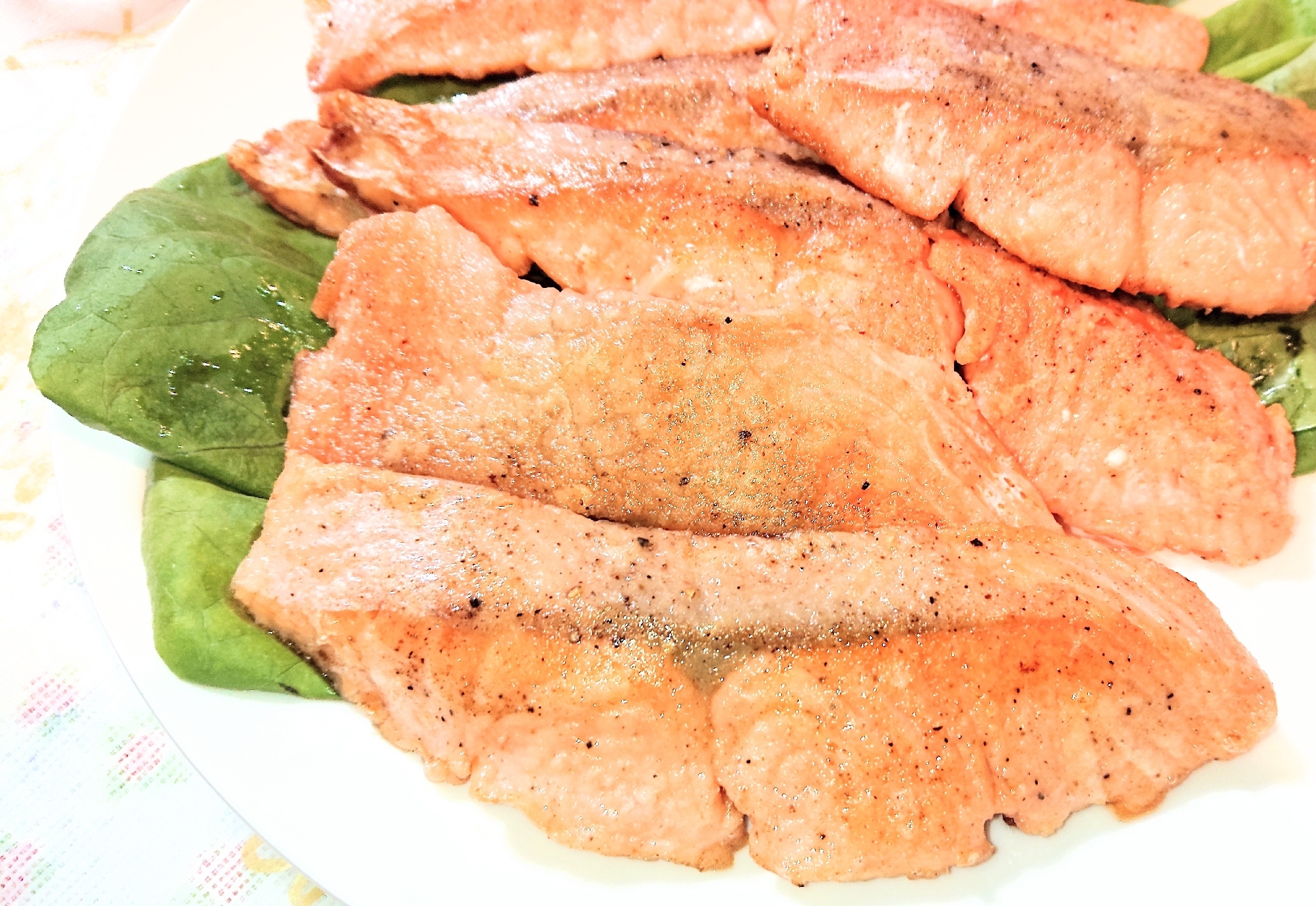 簡単!時短♪鮭のムニエル