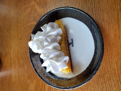 HMで簡単かぼちゃケーキ♩