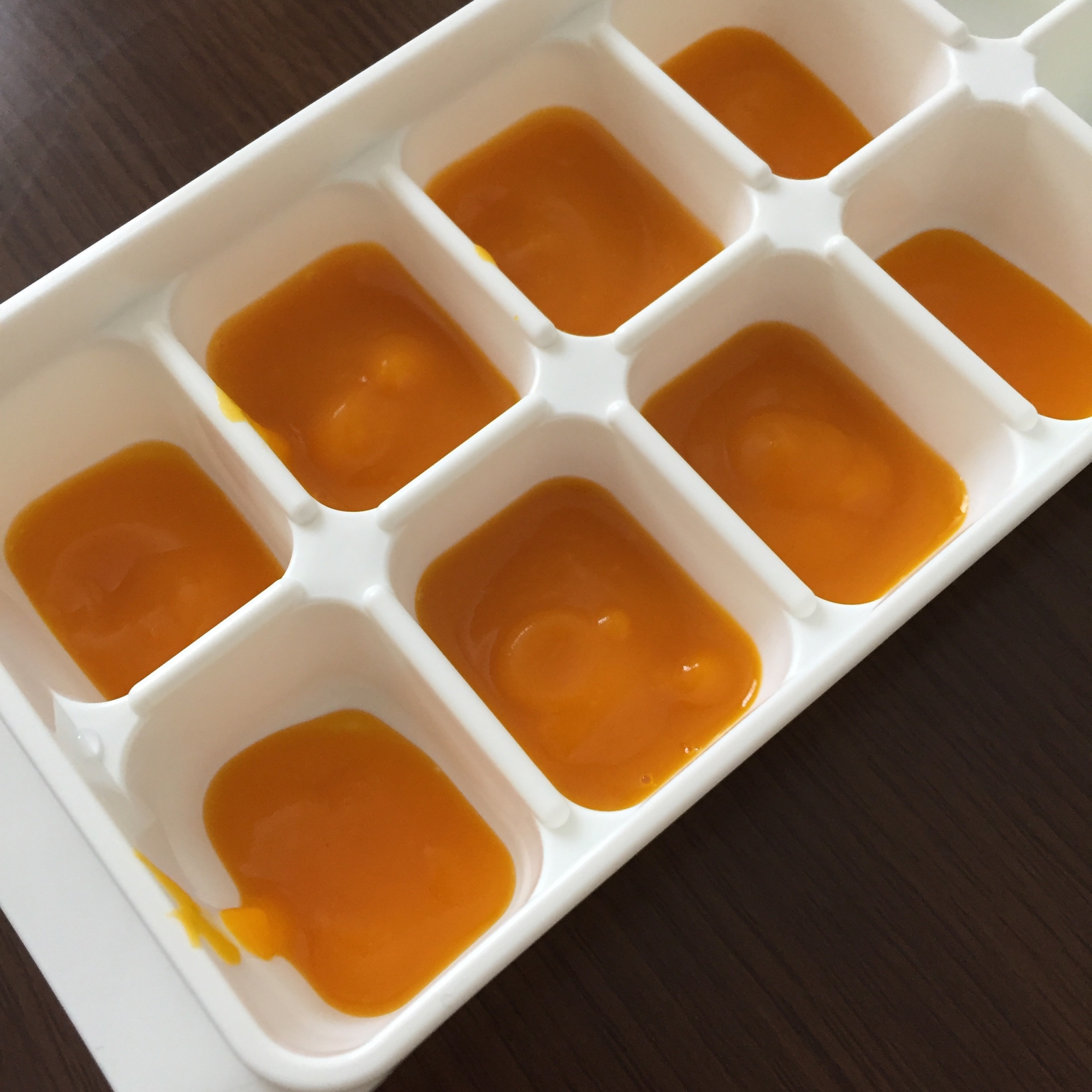 離乳食☆レンジとブレンダーでかぼちゃペースト