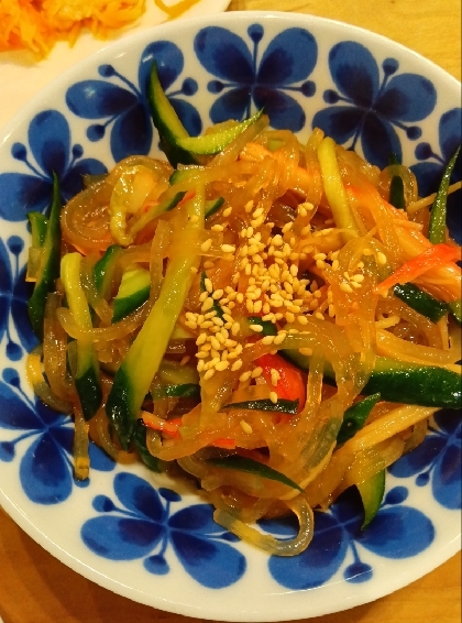 電子レンジで作る春雨サラダ