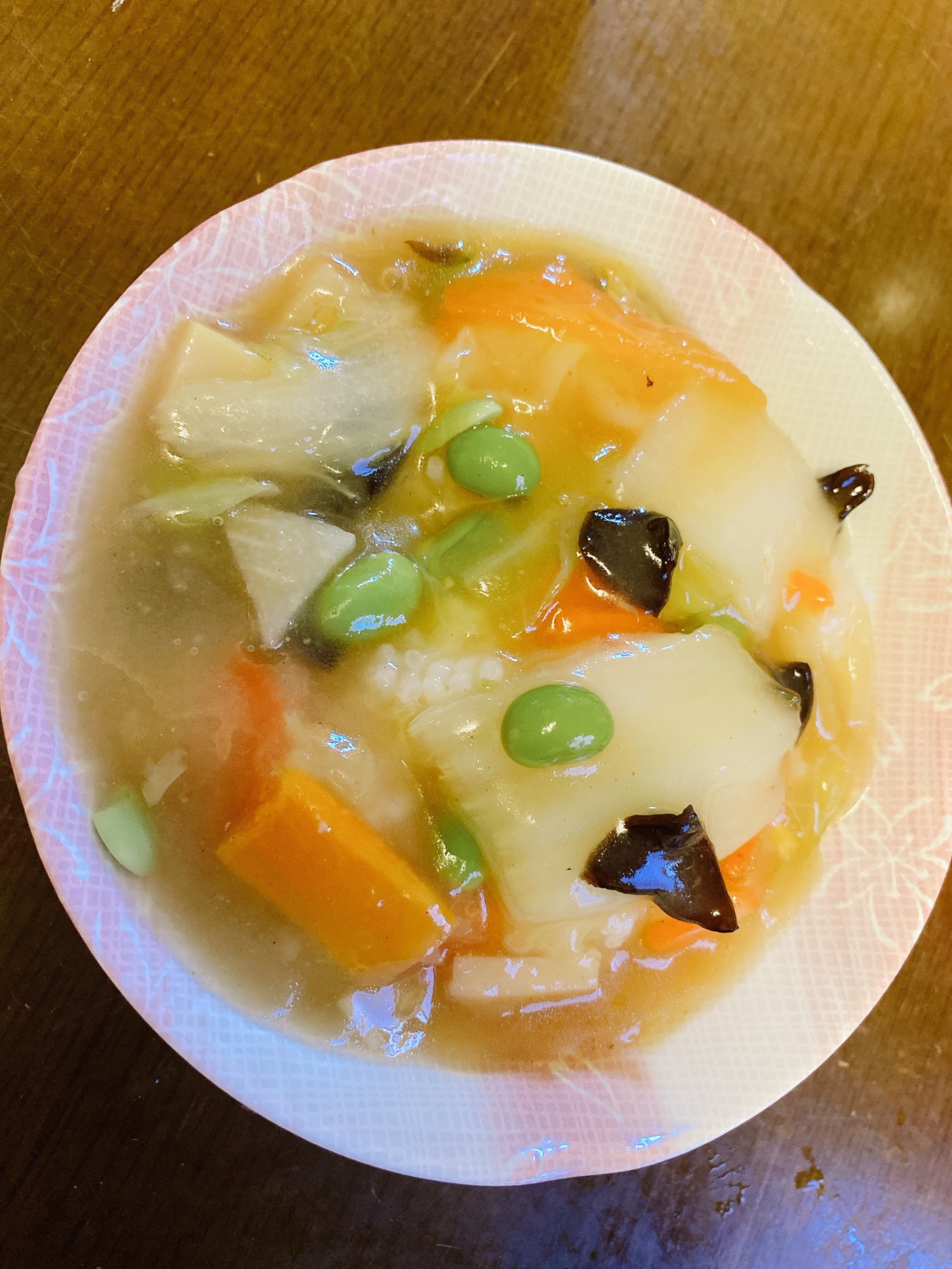 野菜だけ中華丼