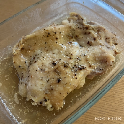 スパイシー☆レンジで蒸し鶏