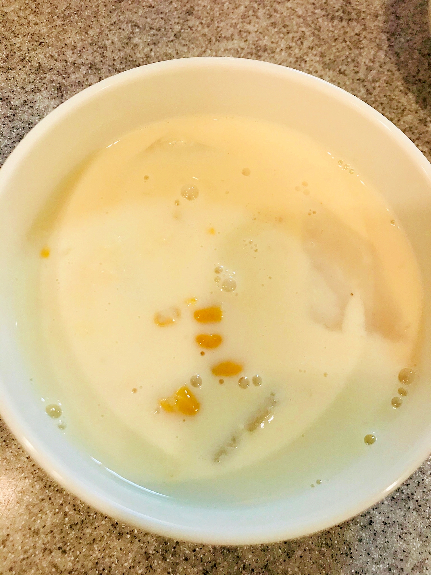 かぶとコーンの豆乳スープ
