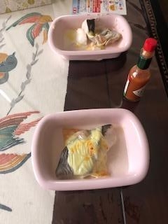 真鱈のトースター焼き~ﾗのトースタ焼き