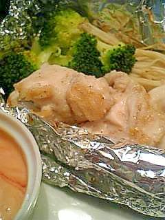 鶏ささみの簡単ホイル焼き レシピ 作り方 By オクハマモ 楽天レシピ