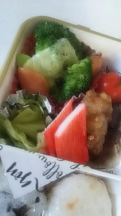 左上です☆☆お弁当のメインになりました！