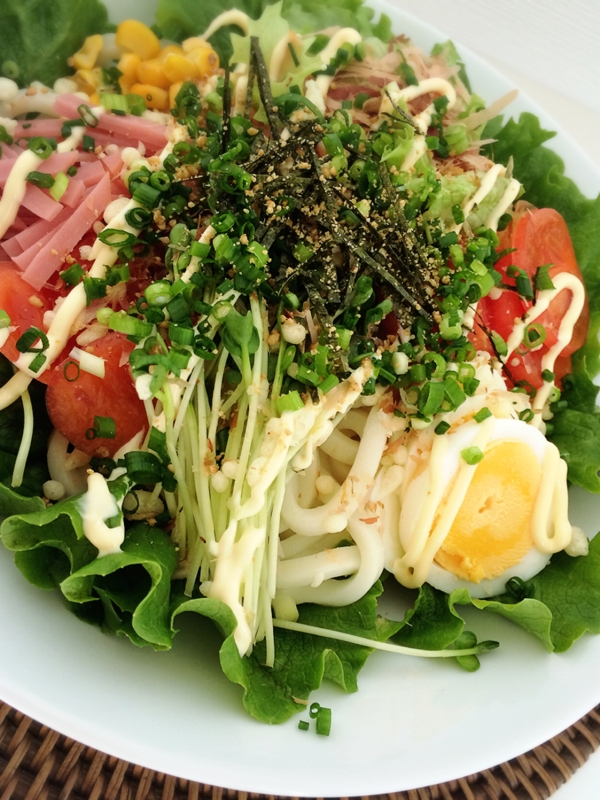 お野菜たっぷり☆サラダうどん