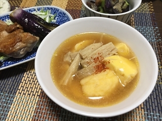 魚河岸あげのドカンと！味噌汁