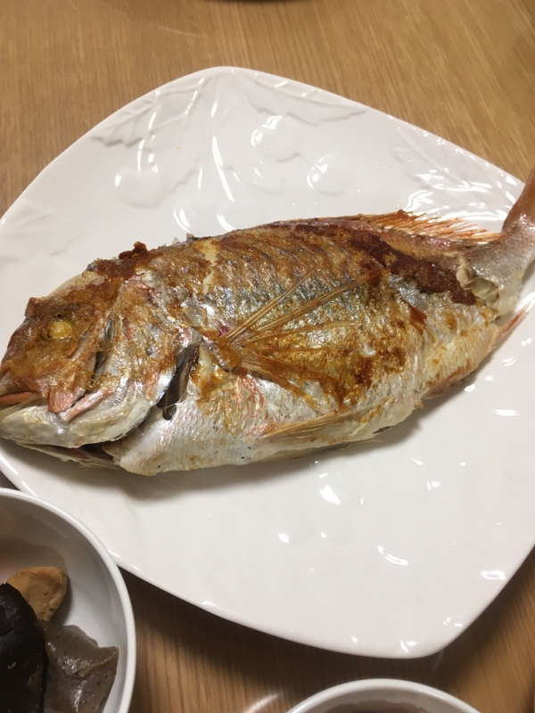 鯛の塩焼き