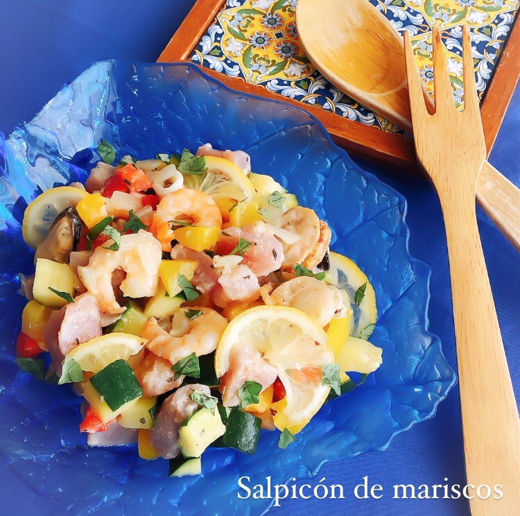 サルピコン スペイン風魚介のマリネ レシピ 作り方 By Minami 家族ごはん 楽天レシピ