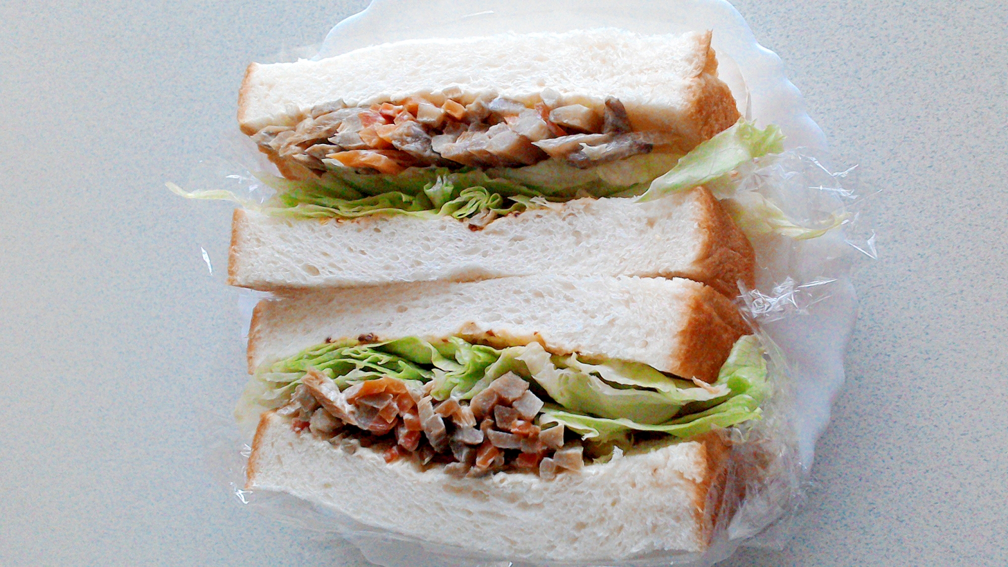 【リメイク】きんぴらごぼうのサンドイッチ