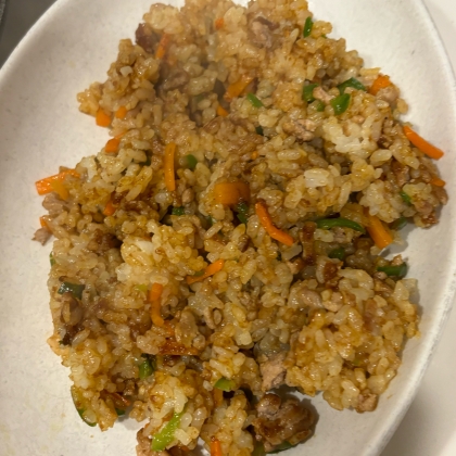 市販のカレールーで☆カレーピラフ