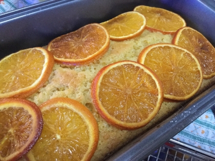 濃厚バターのオレンジケーキ☆