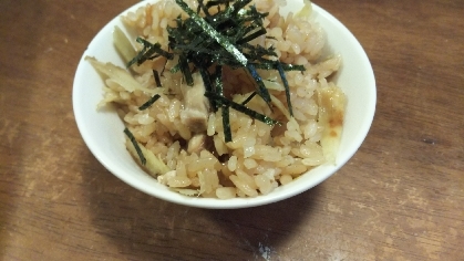 鶏ごぼうの炊き込みご飯