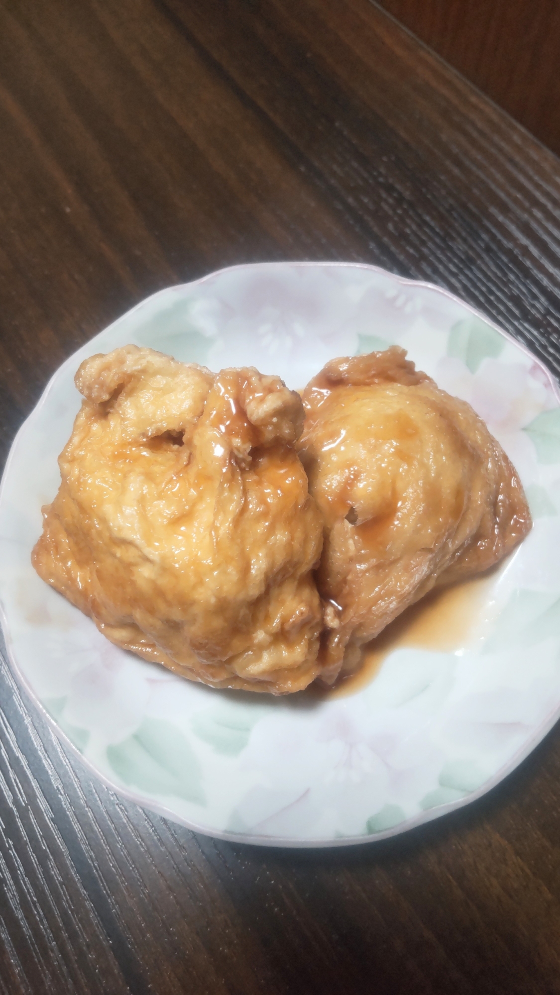 餅と白菜の巾着