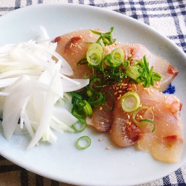 簡単おつまみ 新玉ねぎとぶりのお刺身 レシピ 作り方 By Kuroneco 楽天レシピ 簡単おつまみ 新玉ねぎとぶりのお刺身 レシピ 作り方 By Kuroneco 楽天レシピ