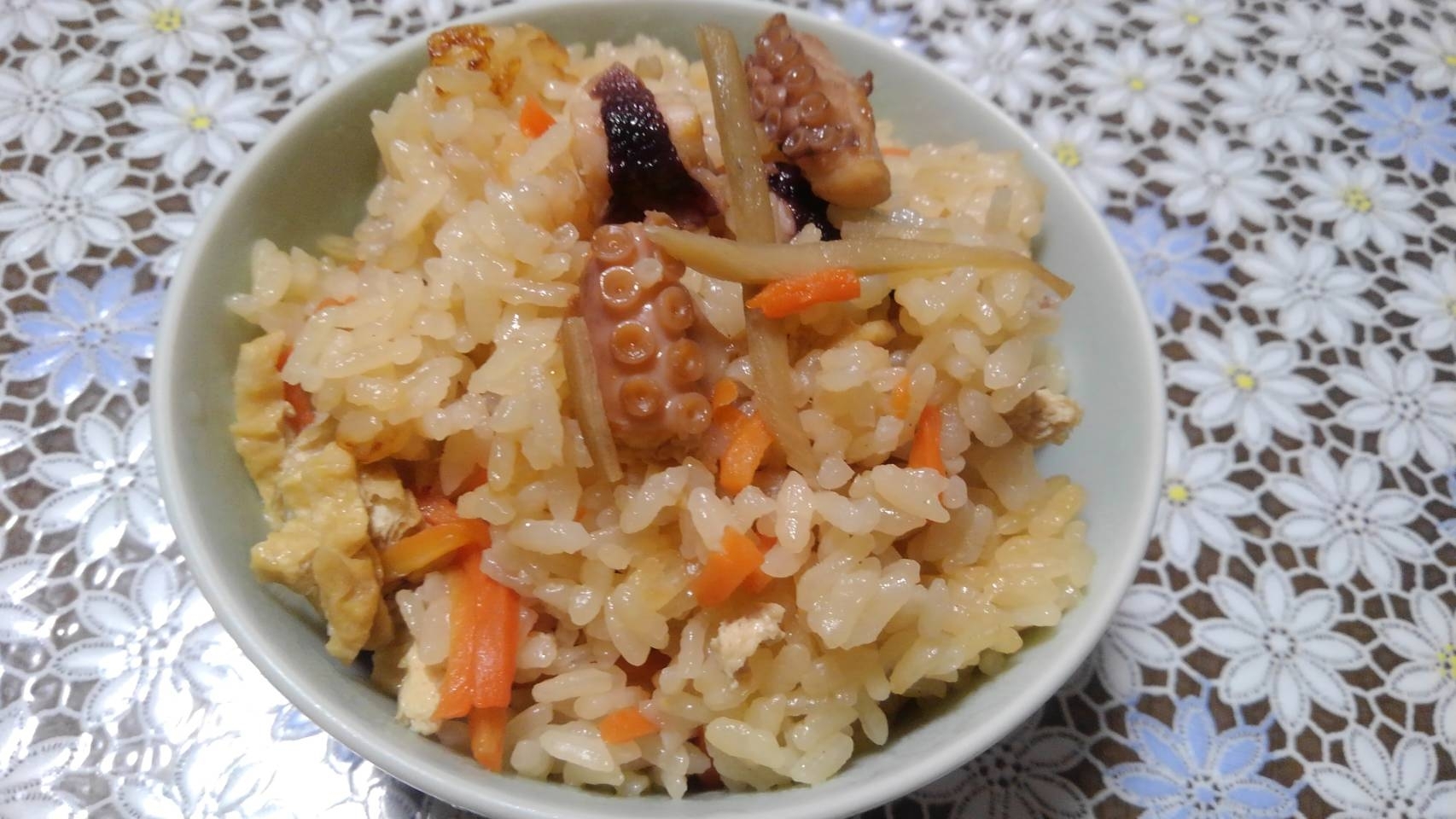 炊飯器でタコ飯 レシピ 作り方 By あやめぇ 楽天レシピ