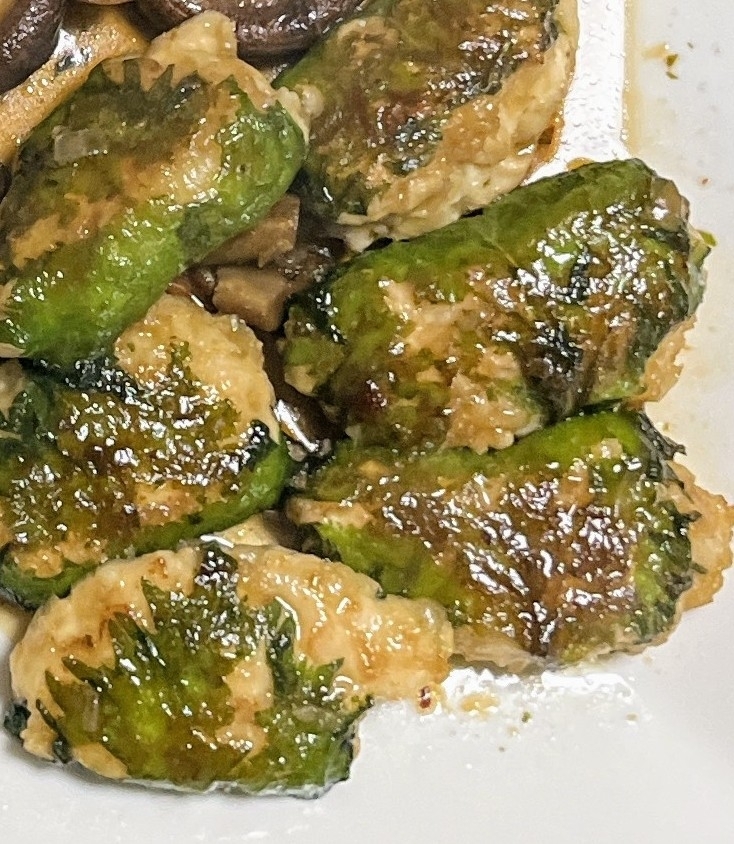 鶏肉の大葉包み焼き