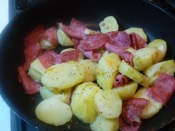 じゃがいもはレンチンで時短 じゃがハム炒め レシピ 作り方 By さとママ3645 楽天レシピ じゃがいもはレンチンで時短 じゃがハム炒め レシピ 作り方 By さとママ3645 楽天レシピ