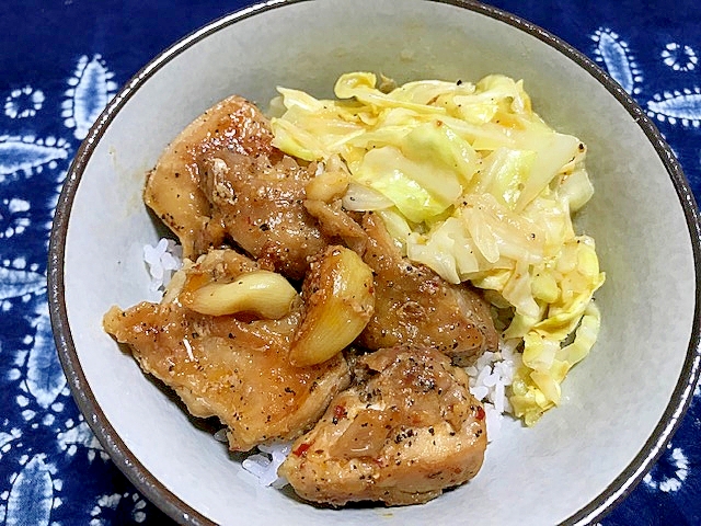 ケイジャン風チキンソテー丼 レシピ 作り方 By けいちゃん088 楽天レシピ ケイジャン風チキンソテー丼 レシピ 作り方 By けいちゃん088 楽天レシピ