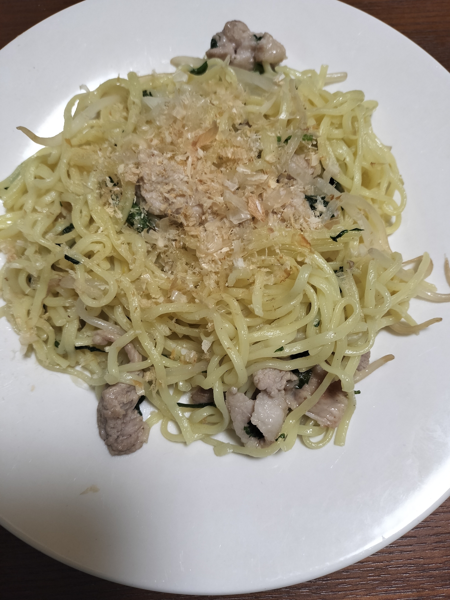 春菊の塩焼きそば