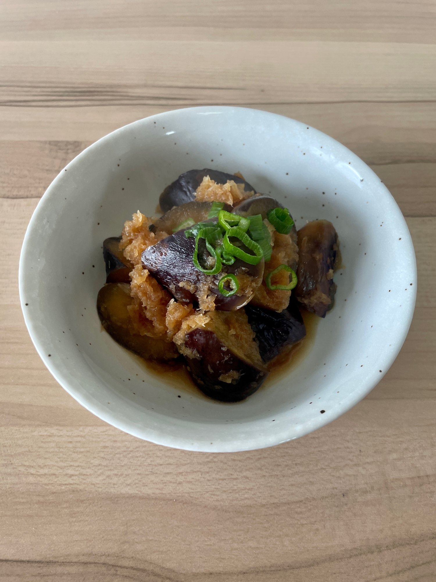 さっぱりと美味しい、なすのみぞれ煮