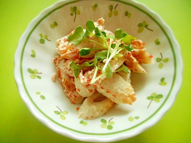 竹輪とツナとびっこのサラダ レシピ 作り方 By Mint74 楽天レシピ