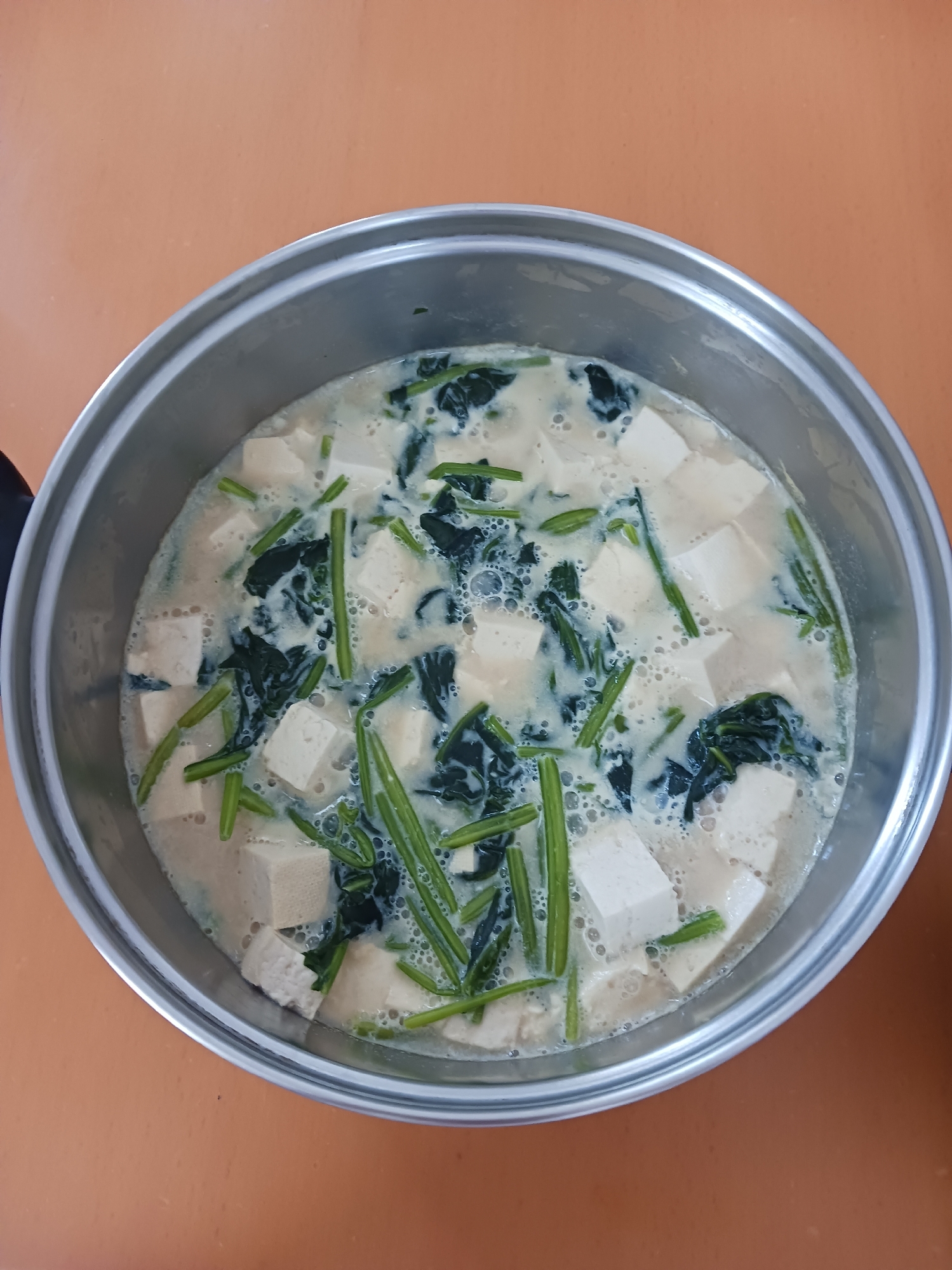 醤油の豆乳鍋