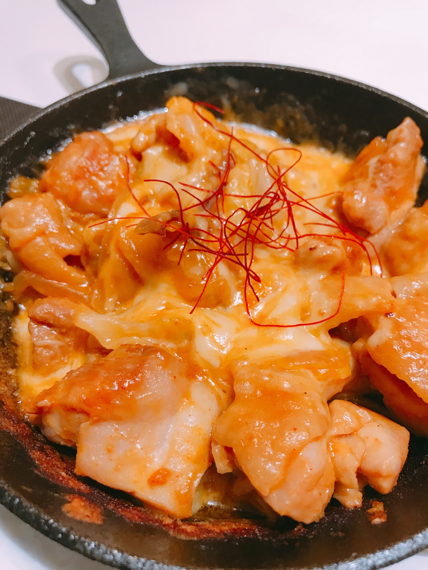 韓国料理❤チーズタッカルビ★ 치즈 닭갈비