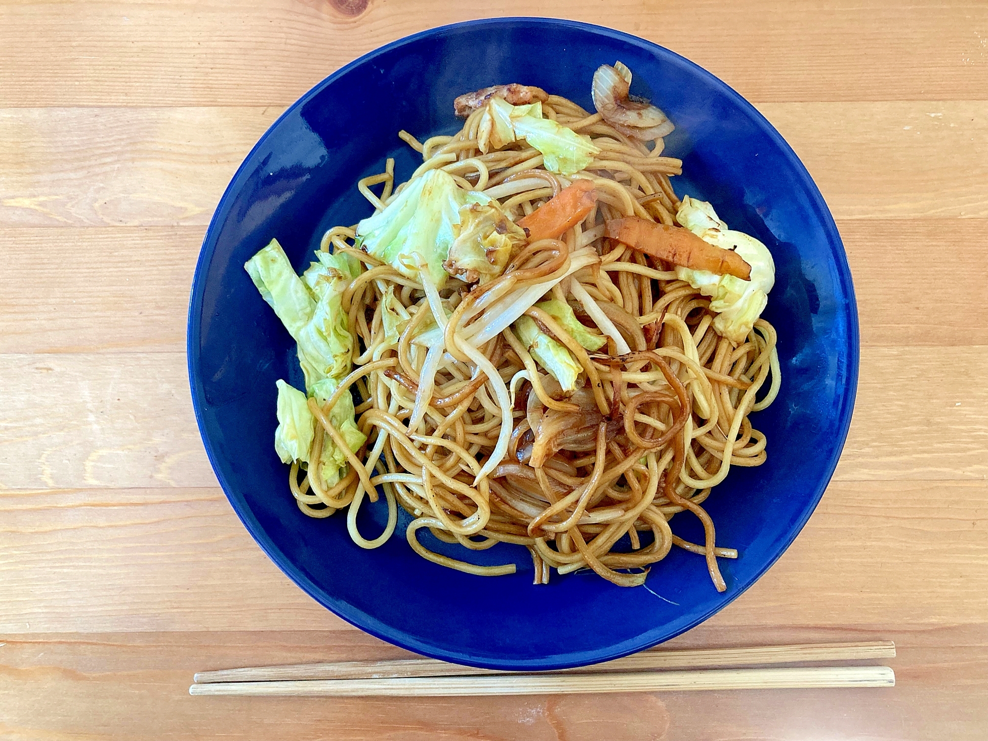 豚肉カリカリ焼きそば