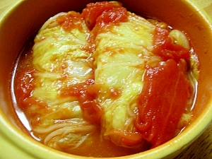 トマト味☆ロール白菜
