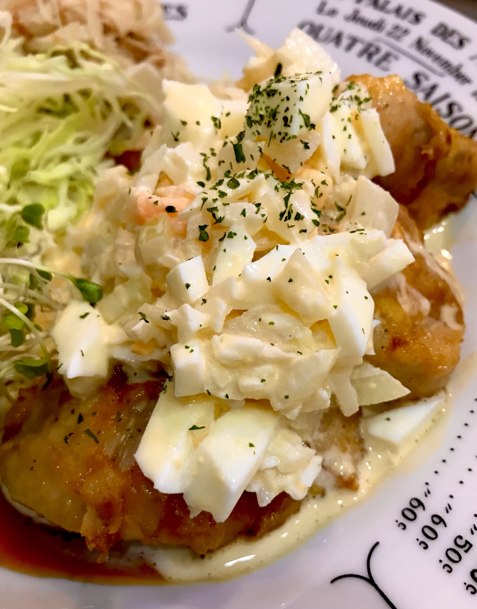 らっきょうのタルタルが美味しい♫チキン南蛮