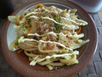 マヨもプラスして作りました。めんつゆで簡単おいしいですね♪子供も喜んで食べてました！また作ります♪