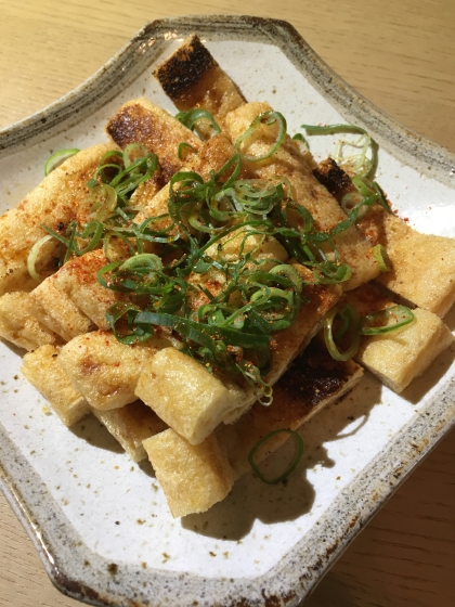 簡単＆美味しい♪焼くだけ油揚げ