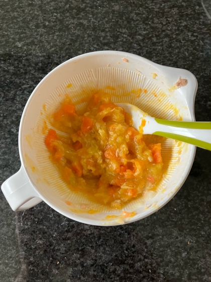 離乳食★鮭とかぼちゃのホワイトスープ