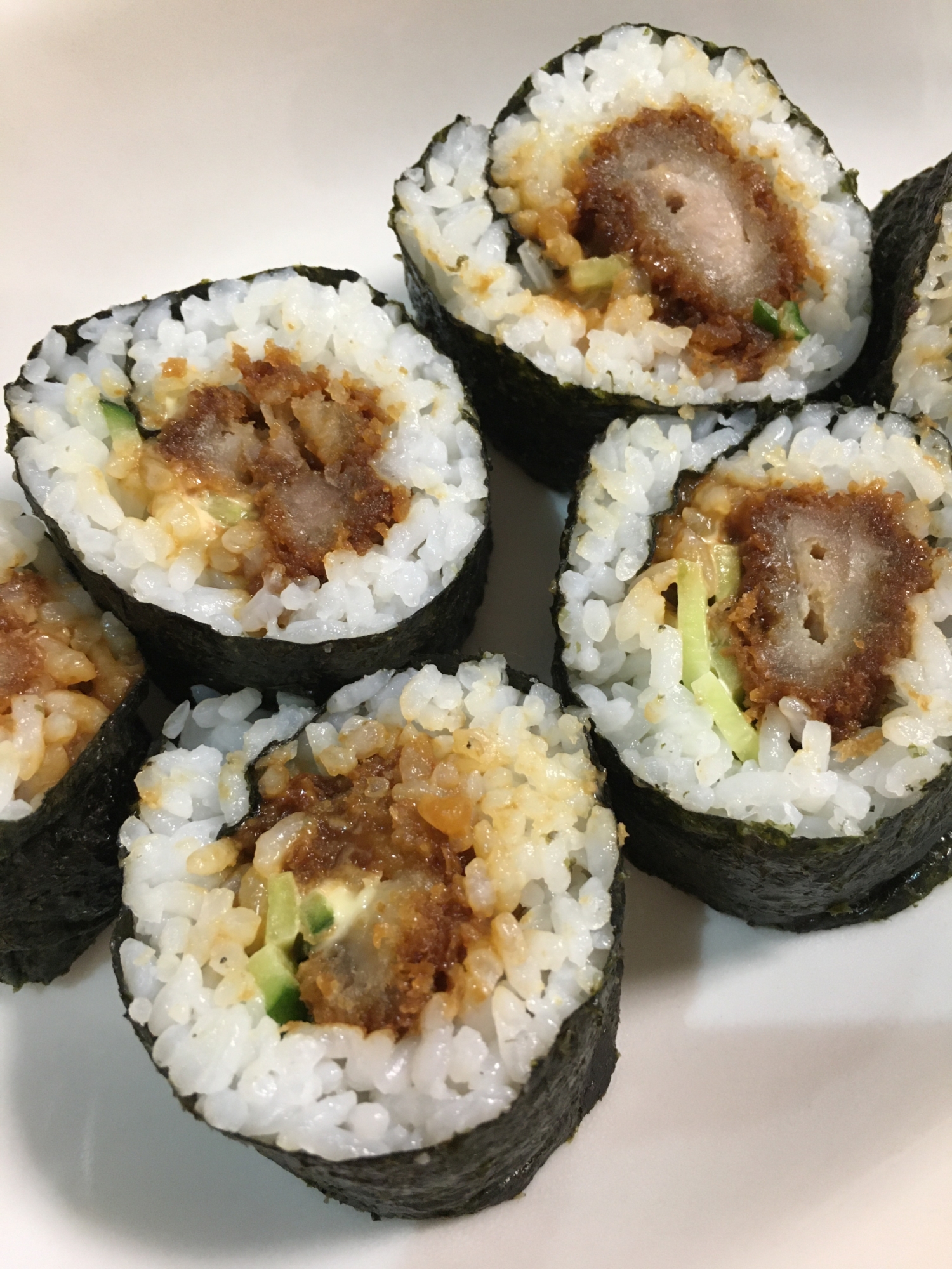 味噌カツの海苔巻き