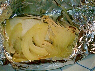 鱈のホイル焼き