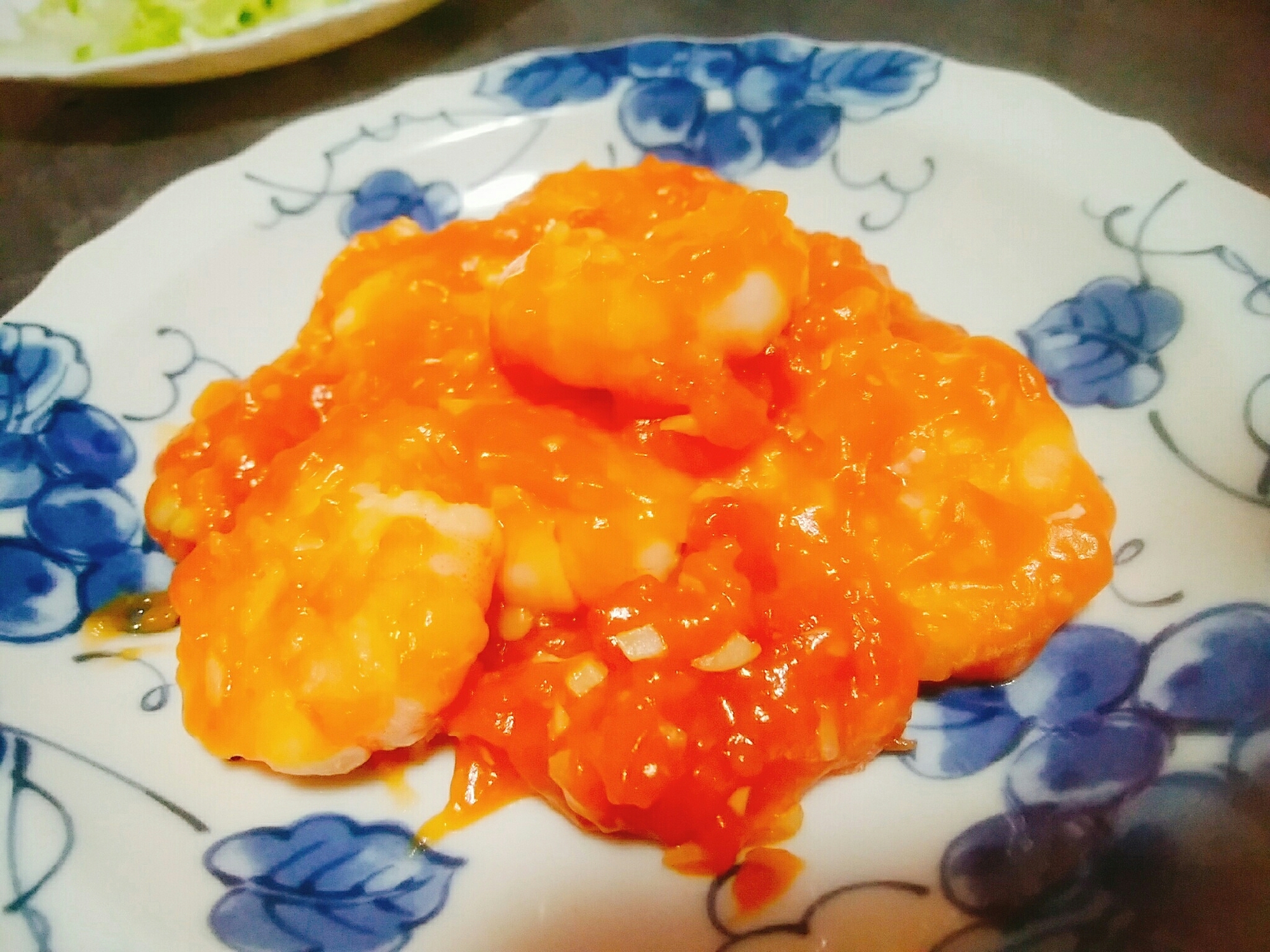 揚げずに作る!エビチリ