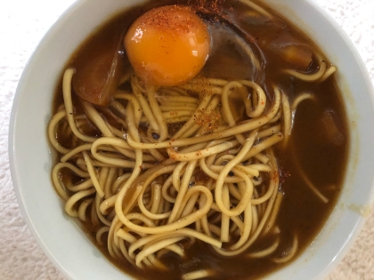 お蕎麦屋さん風カレーうどん