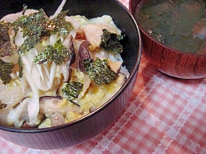 簡単＆節約♪たまご消費に親子丼♪