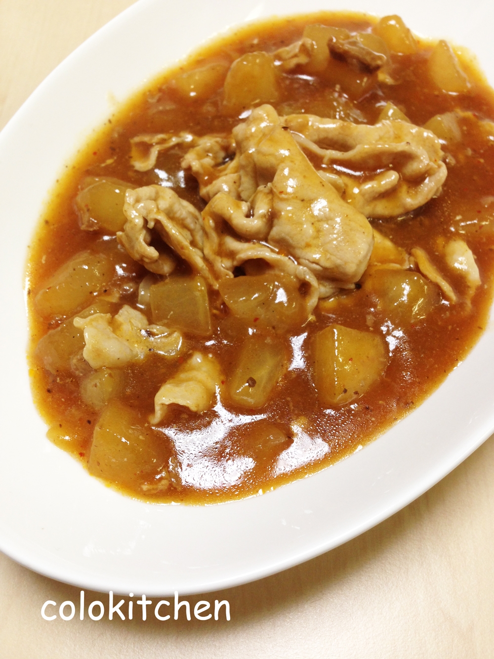 ご飯が進むとろっとろの麻婆"冬瓜"