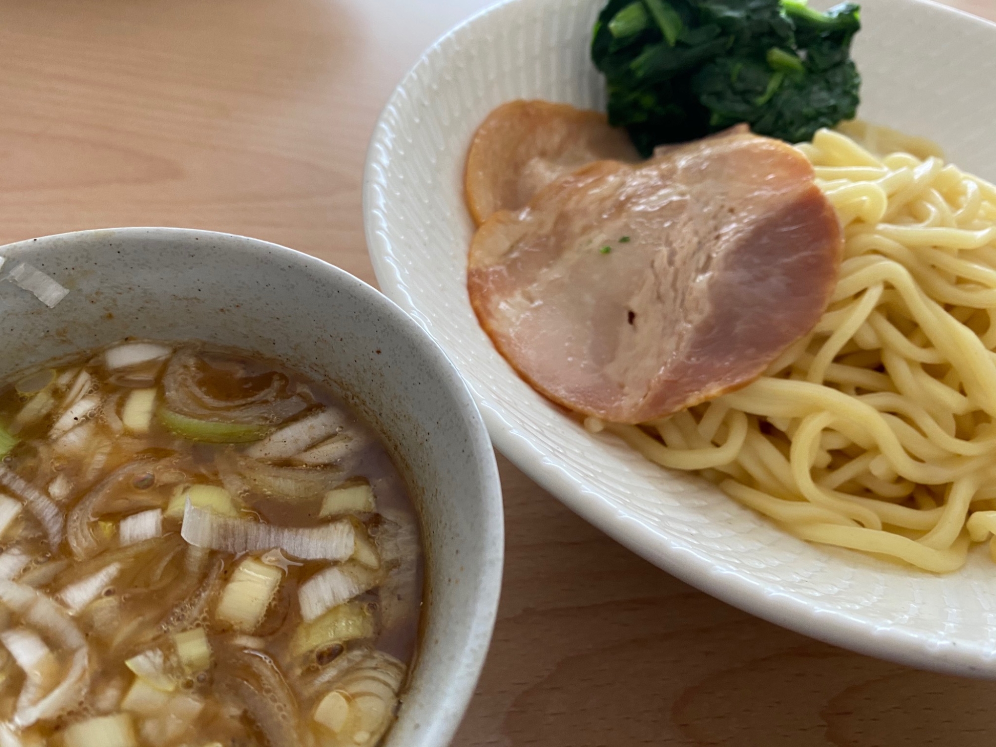 ネギたっぷり！ネギつけ麺