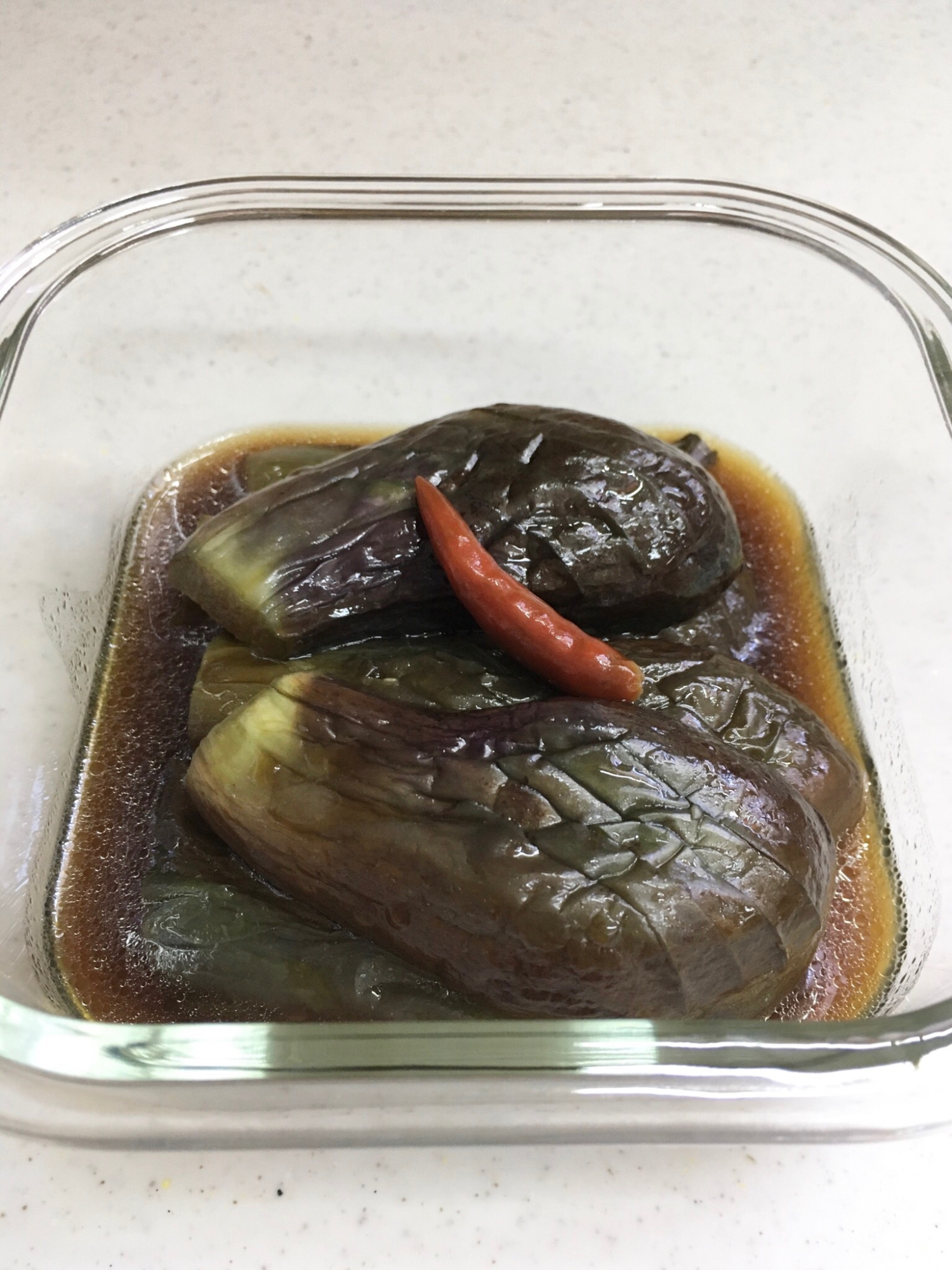 おばあちゃんのナスの炊いたの(なすの煮物)