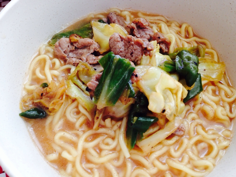 大満足インスタントラーメン☆激ウマトッピング！