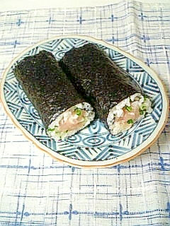 節分で丸かじり☆ネギトロ恵方巻き☆