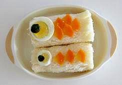 離乳食。炊飯器で下ごしらえ、魚ポテトサラダサンド
